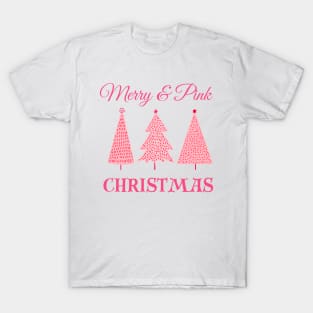 Pink Christmas T-Shirt